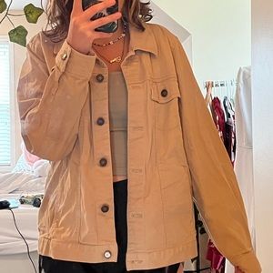 Beige Jean jacket